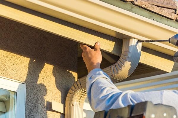 we offer free estimates for all gutter installation projects